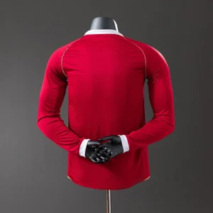 Manchester United 2006/2007 Home Long Sleeve Player Version Retro Jersey