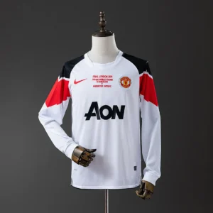 Manchester United 2010/2011 Away Long Sleeve Retro Jersey