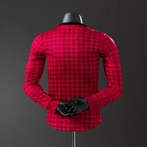 Manchester United 2012/2013 Home Long Sleeve Player Version Retro Jersey