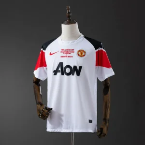 Manchester United 2010/11 Away Champions League version Retro Jersey