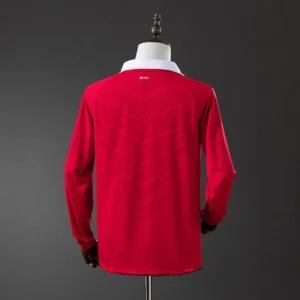 Manchester United 2010/11 Home Long Sleeve Retro Jersey