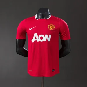 Manchester United 2011/12 Player Version Retro Home Jersey