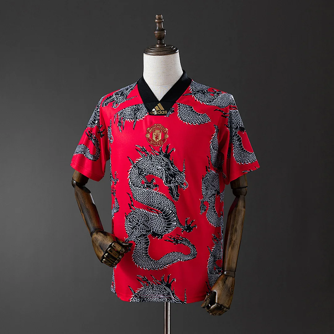 Manchester United 2019/20 Chinese Dragon Special Edition Retro Jersey
