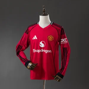 Manchester United 2025/2026 Long Sleeve Jersey