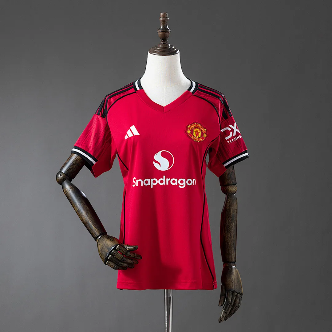 Manchester United 2025/2026 Home Women's Jersey