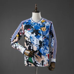 Manchester United 2025/2026 Originals Stone Roses Long Sleeve Jersey