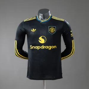Manchester United 2025/2026 Third Player Version Long Sleeve Jersey