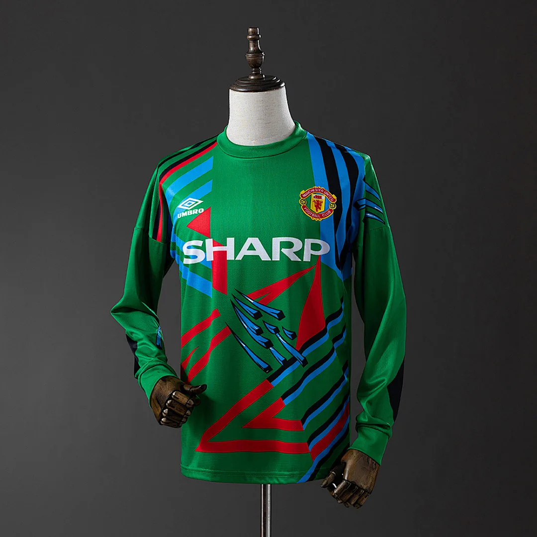 Manchester United 1992/1994 Goalkeeper Long Sleeve Retro Jersey