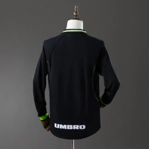 Manchester United 1998/1999 2nd Away (Champions League Edition) Long Sleeve Retro Jersey