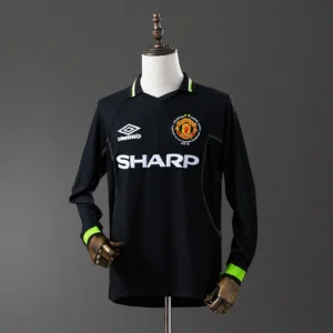 Manchester United 1998/1999 2nd Away (Champions League Edition) Long Sleeve Retro Jersey