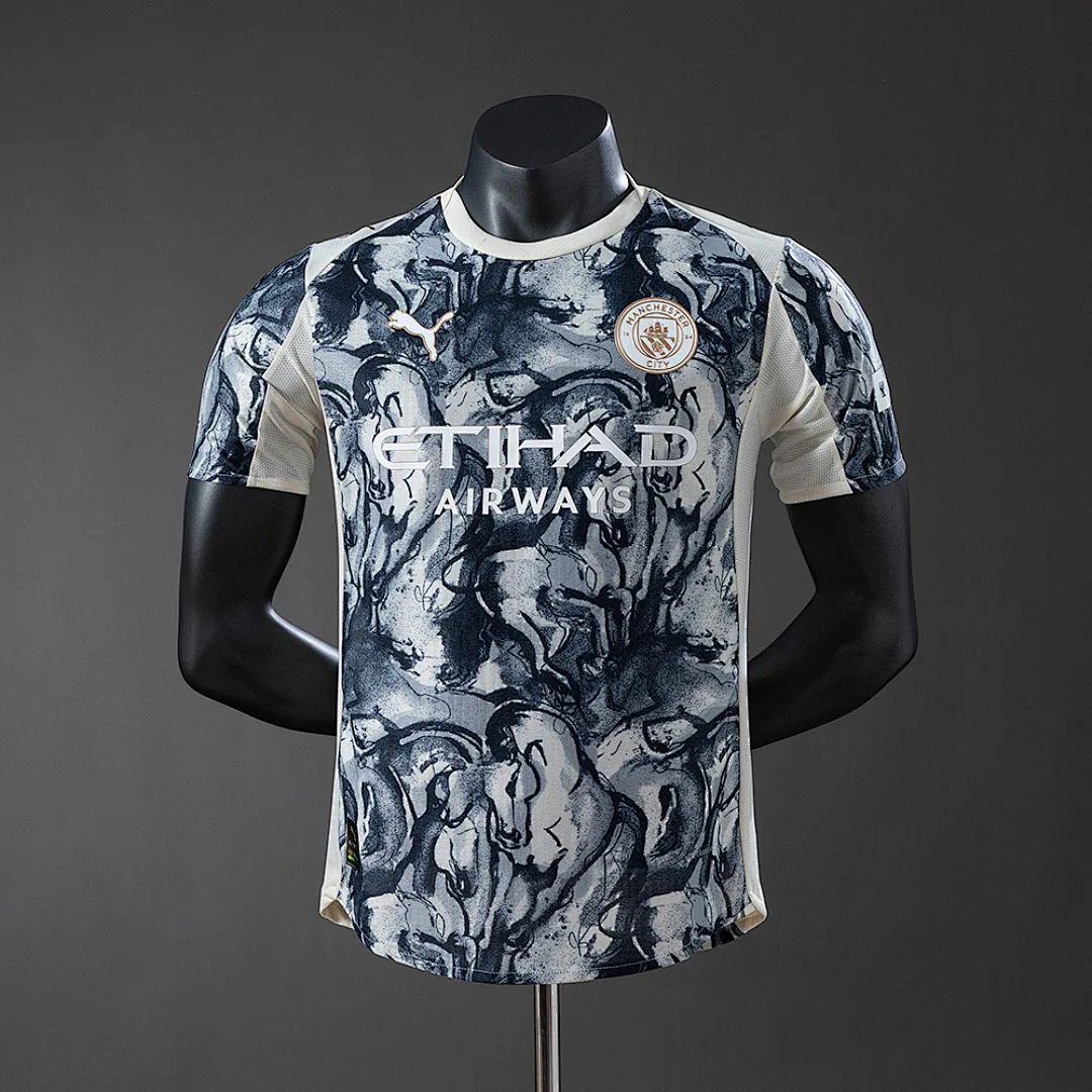 Manchester City 2025/2026 Year of the Horse Special Edition Player Version Jersey