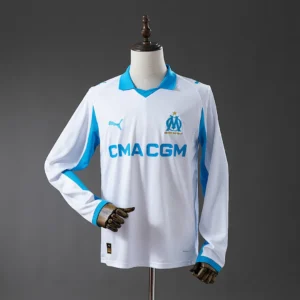 Marseille 2025/2026 Home Long Sleeve Jersey