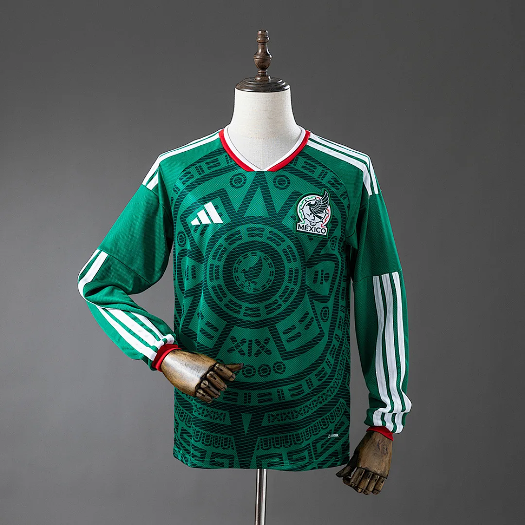 Mexico 2026 Home Long Sleeve Jersey