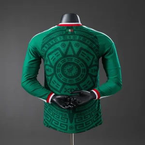 Mexico 2026 Home Long Sleeve Player Version Jersey