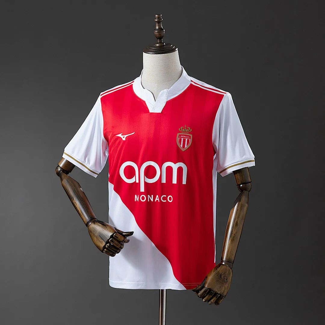 Monaco 2025/2026 Home Jersey