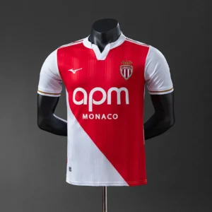 Monaco 2025/2026 Player Version Home Jersey