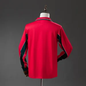 Morocco 1998 Long Sleeve Retro Jersey