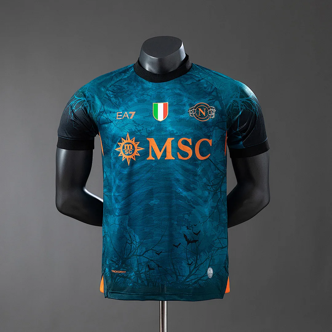 Napoli 2025/2026 Halloween - Blue Player Version Jersey