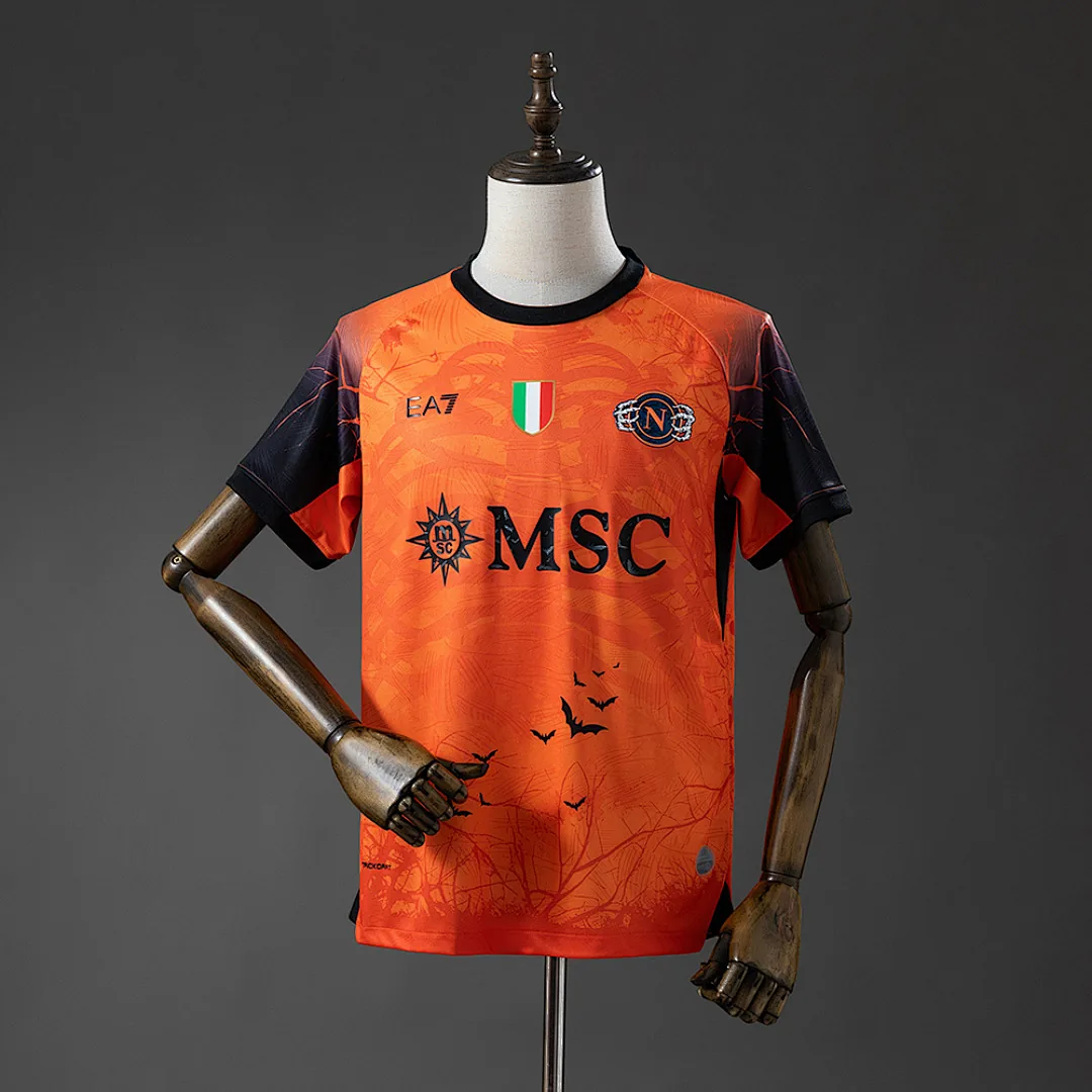 Napoli 2025/2026 Halloween - Orange Jersey
