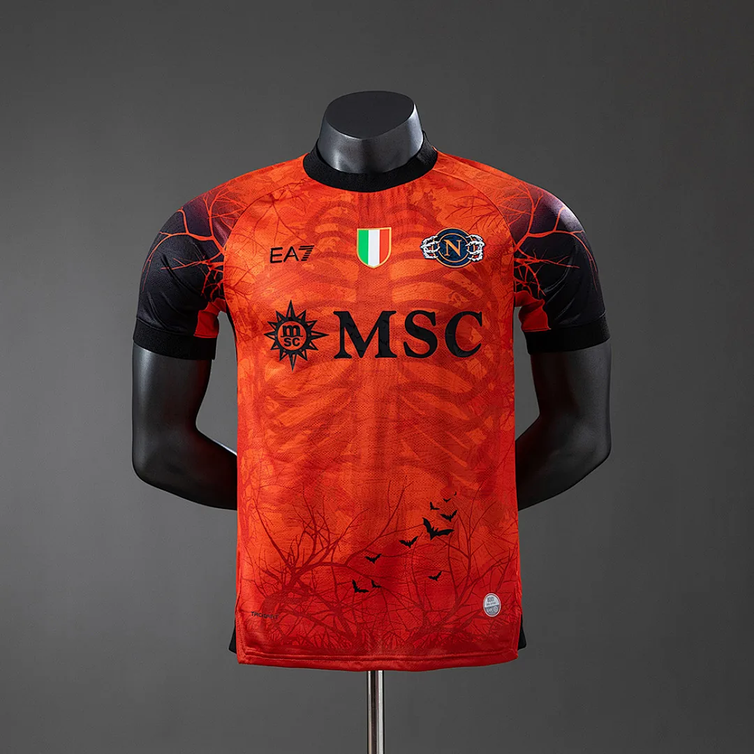 Napoli 2025/2026 Halloween - Orange Player Version Jersey