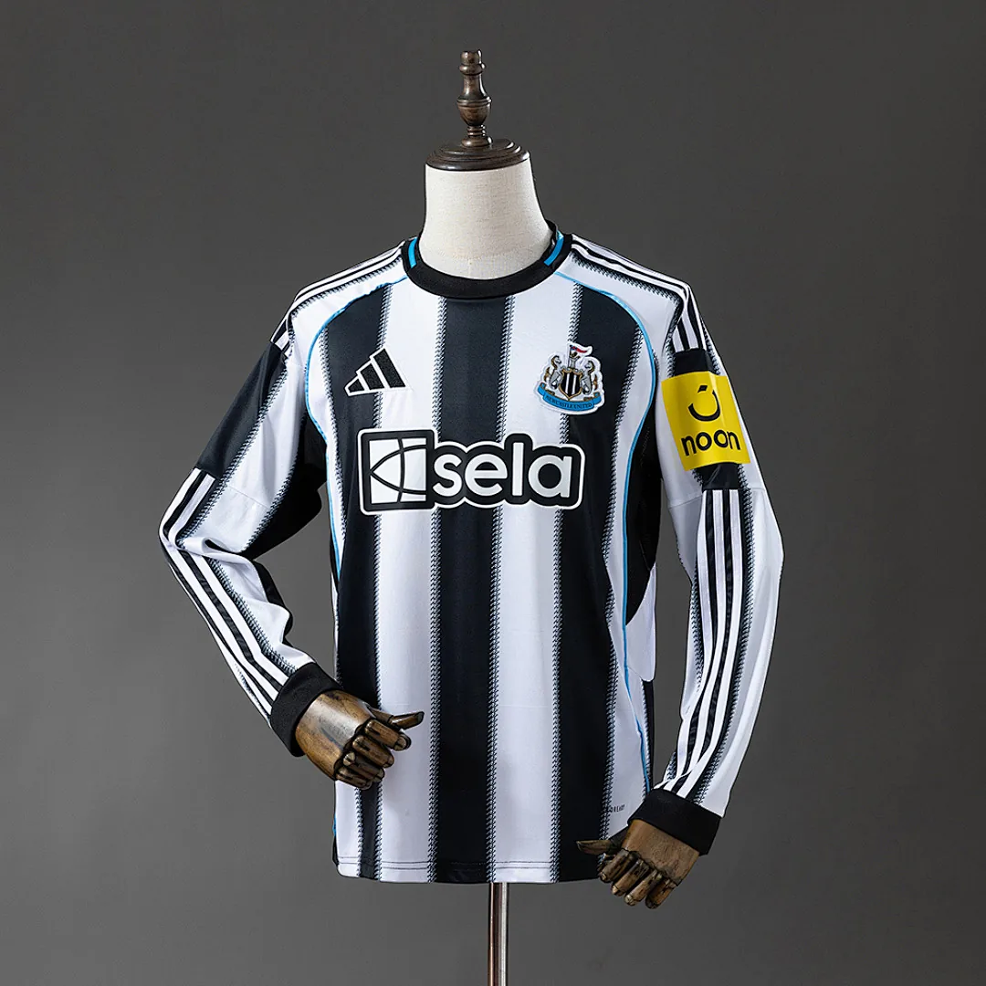 Newcastle United 2025/2026 Long Sleeve Jersey