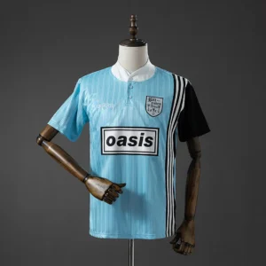 Oasis Band 1996 Retro Blue Jersey