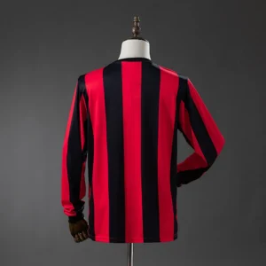 OGC Nice 1977/1978 Home Long Sleeve Retro Jersey