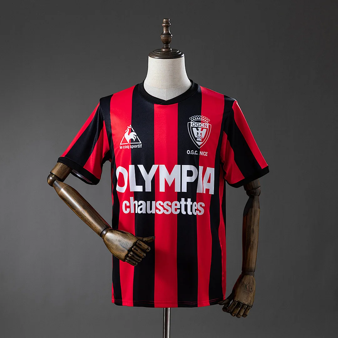 OGC Nice 1977/1978 Home Retro Jersey