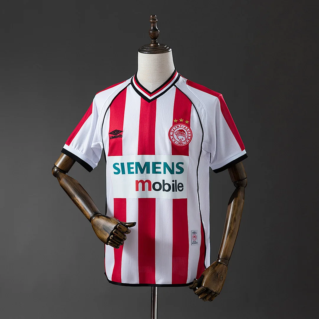 Olympiacos 2001/2002 Home Retro Jersey
