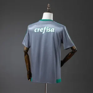 Palmeiras 2016/2017 Champions Commemorative Edition Silver Retro Jersey