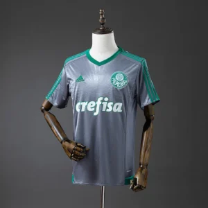 Palmeiras 2016/2017 Champions Commemorative Edition Silver Retro Jersey
