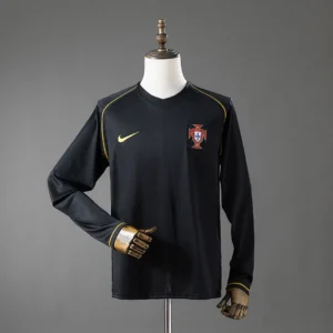 Portugal 2006 Away Long Sleeve Retro Jersey