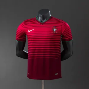 Portugal 2014 Player Version Retro Home Jersey