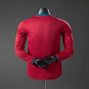 Portugal 2026 Home Player Version Long Sleeve Jersey