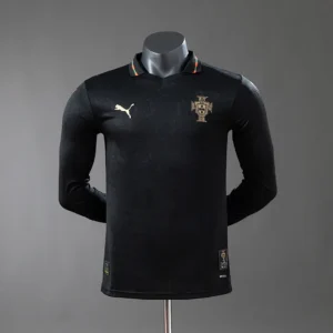 Portugal 2026 Special Edition - Black Panther Long Sleeve Player Version Jersey