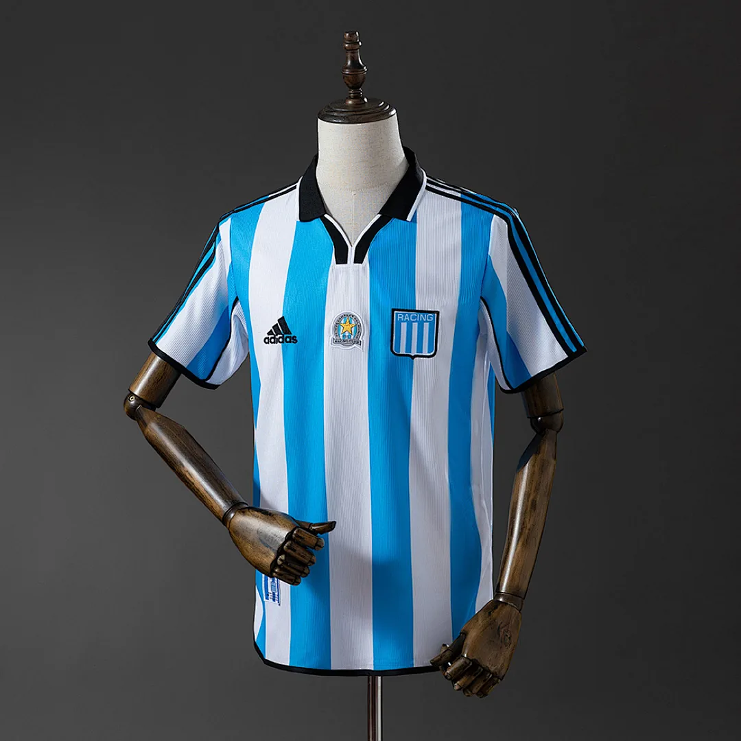 Racing Club de Avellaneda 2000/2001 Retro Jersey