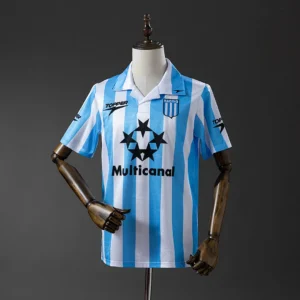 Racing Club de Avellaneda 1997/1998 Home Retro Jersey