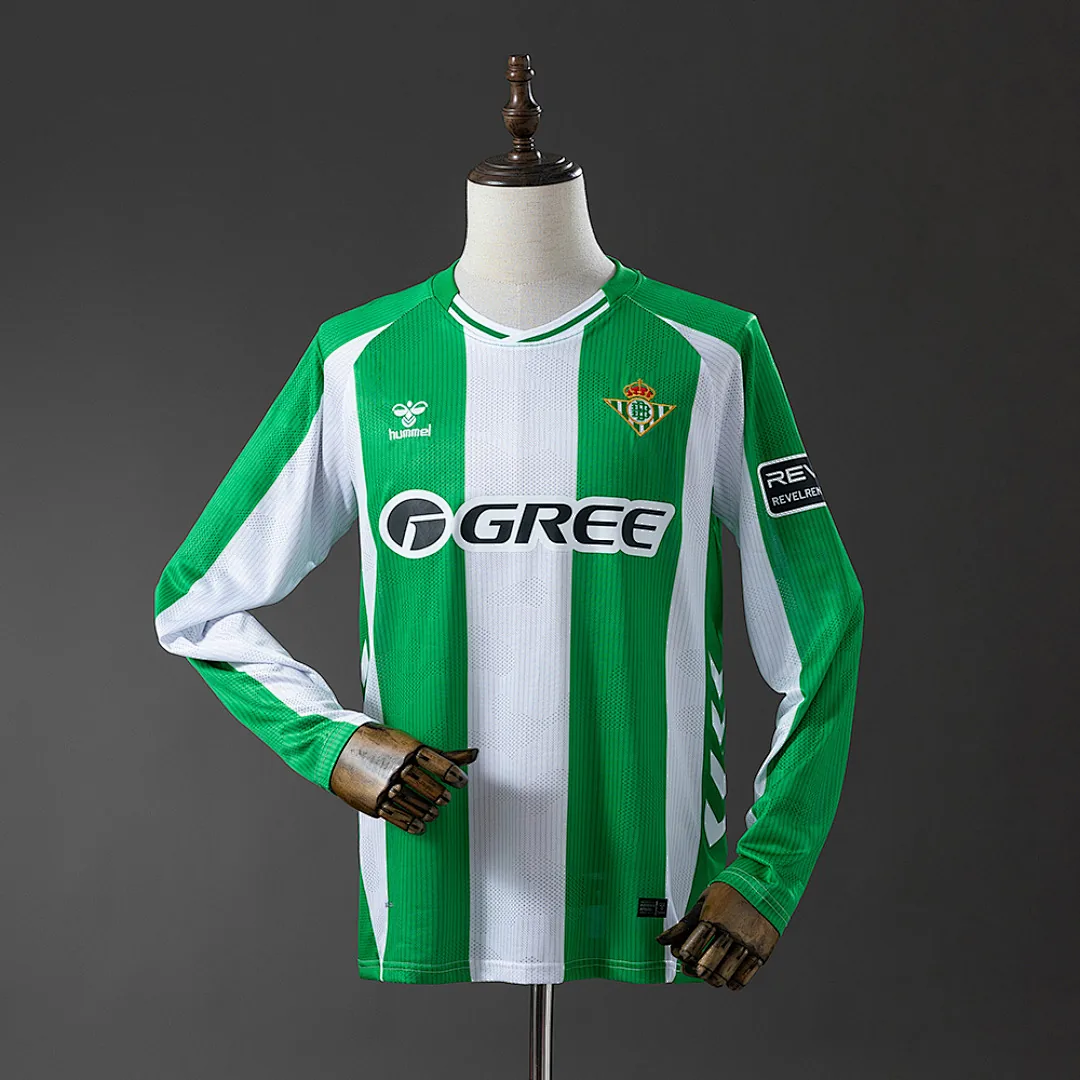Real Betis 2025/2026 Home Sleeves Jersey