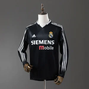 Real Madrid 2004/2005 Third Long Sleeve Retro Jersey