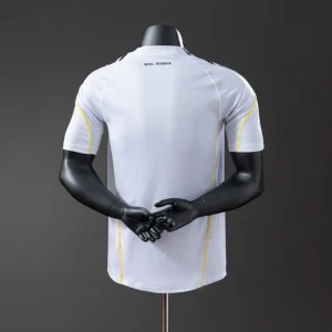 Real Madrid 2009/2010 Home Player Version Retro Jersey
