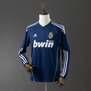 Real Madrid 2010/2011 Long Sleeve Retro Jersey