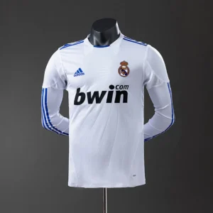 Real Madrid 2010/2011 Long Sleeve Retro Jersey