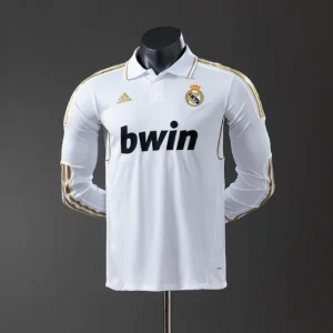 Real Madrid 2011/2012 Long Sleeve Retro Jersey