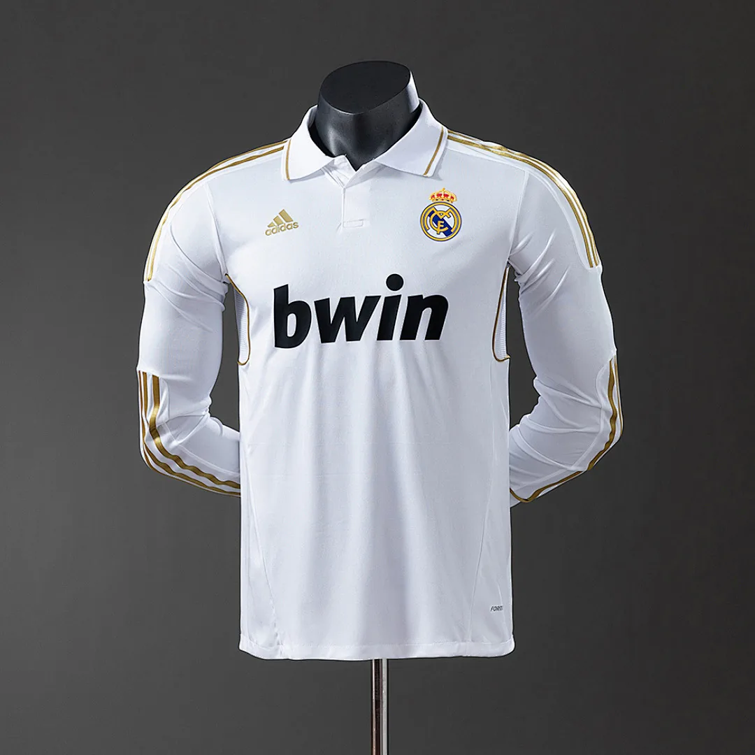 Real Madrid 2011/2012 Long Sleeve Retro Jersey