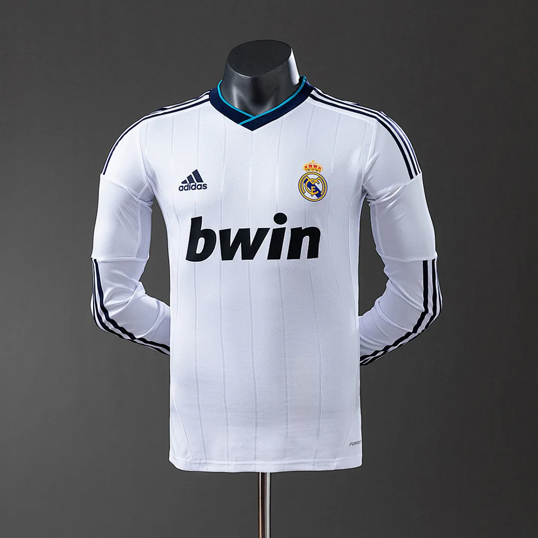 Real Madrid 2012/2013 Long Sleeve Retro Jersey