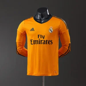 Real Madrid 2013/2014 Long Sleeve Retro Jersey