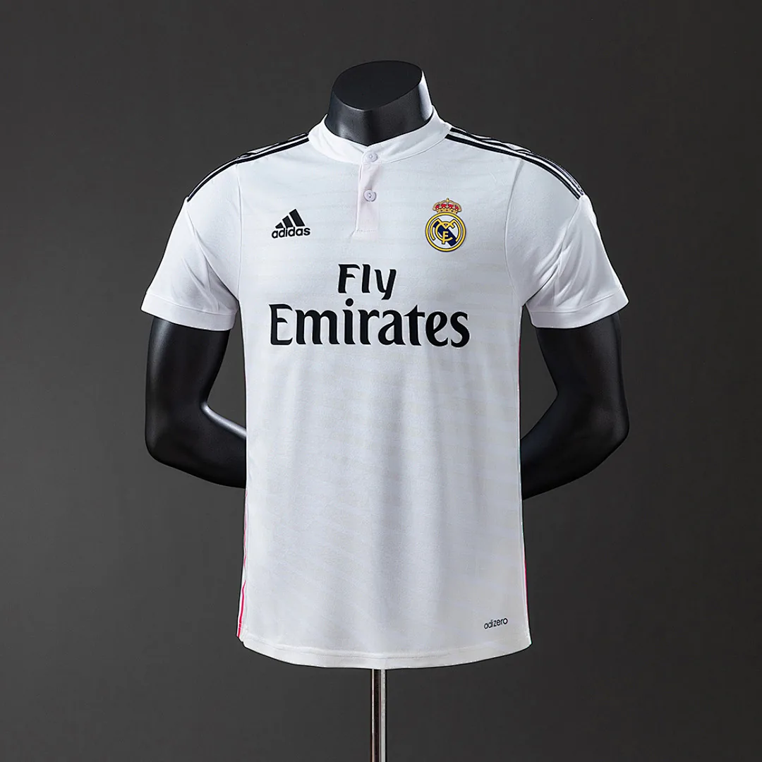 Real Madrid 2014/2015 Home Player Version Retro Jersey