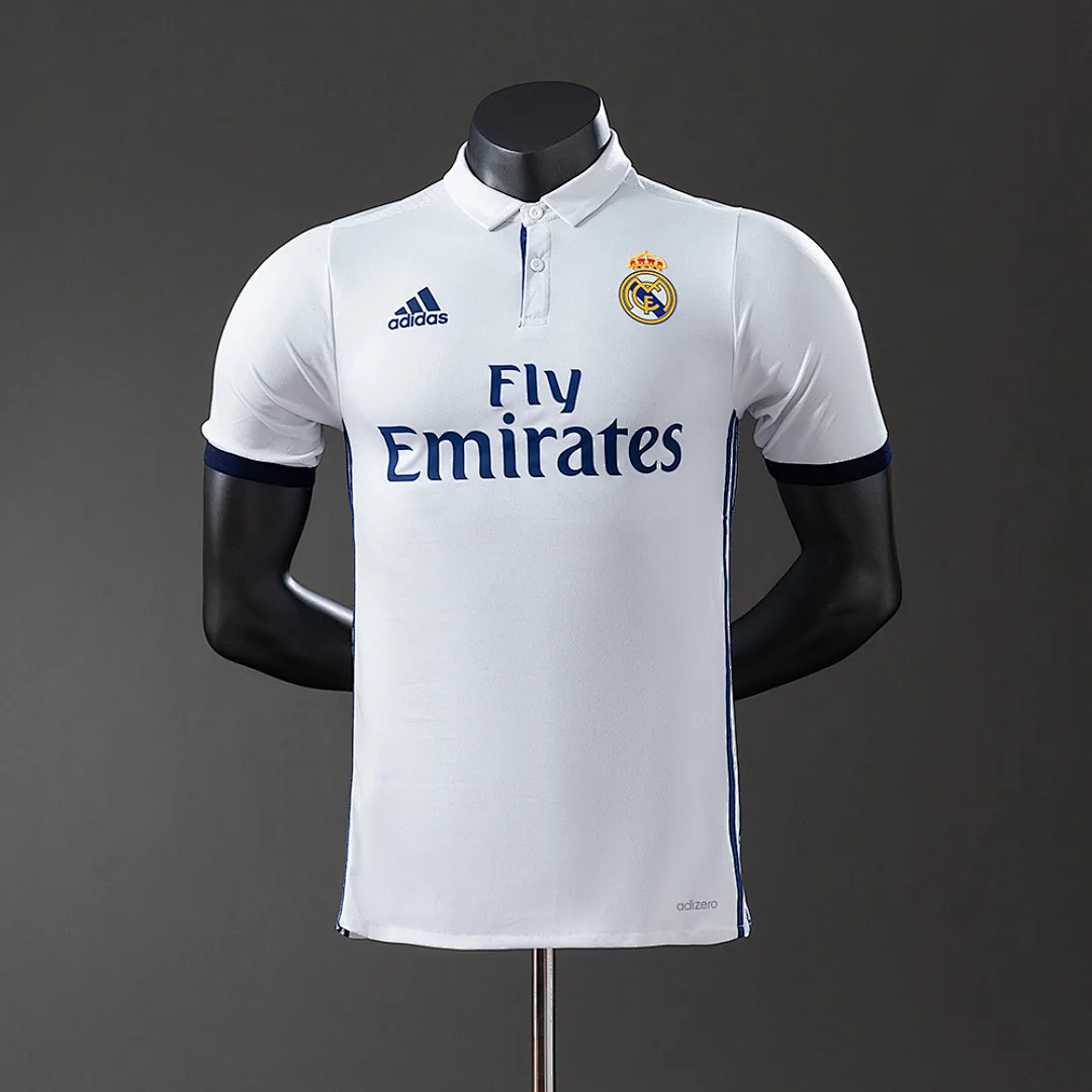 Real Madrid 2014/2015 Home Player Version Retro Jersey