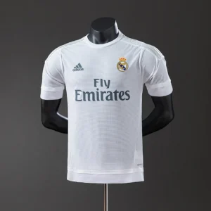 Real Madrid 2015/2016 Home Player Version Retro Jersey