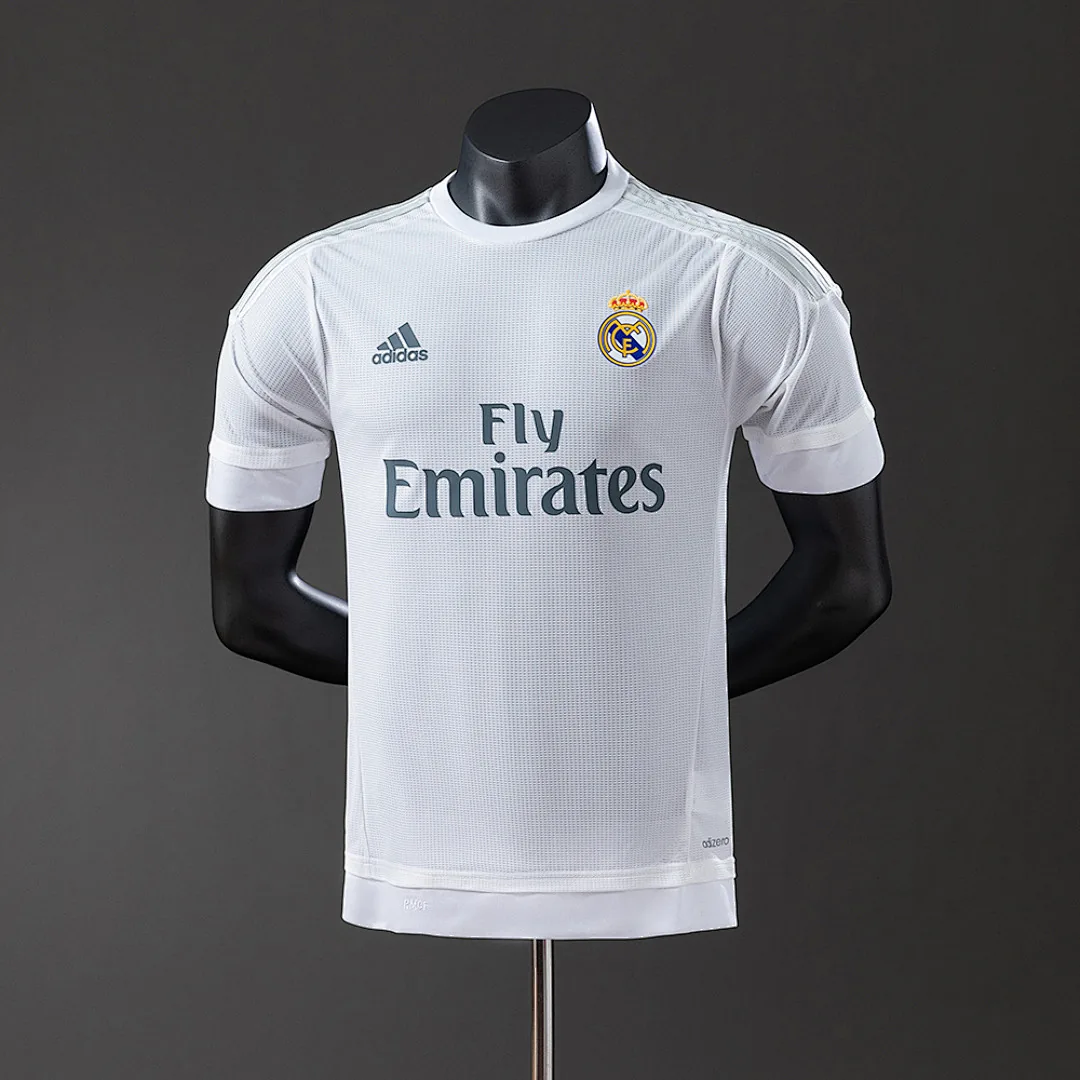 Real Madrid 2015/2016 Home Player Version Retro Jersey